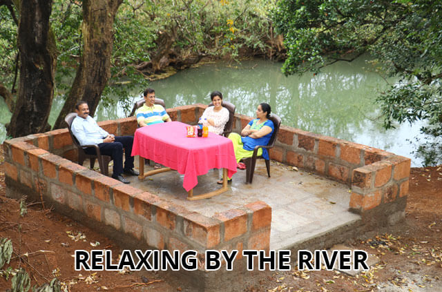 Relaxing by the River at Gaganbawada