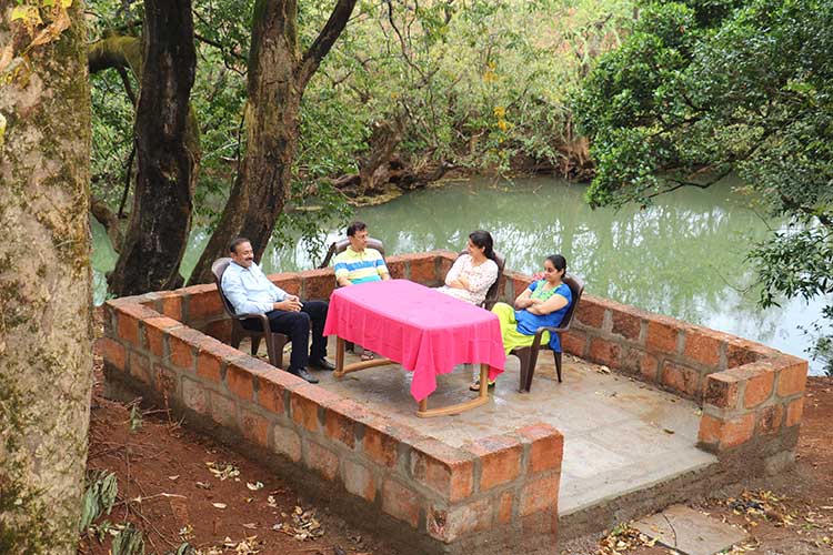 Relaxing by the River at Gaganbawada